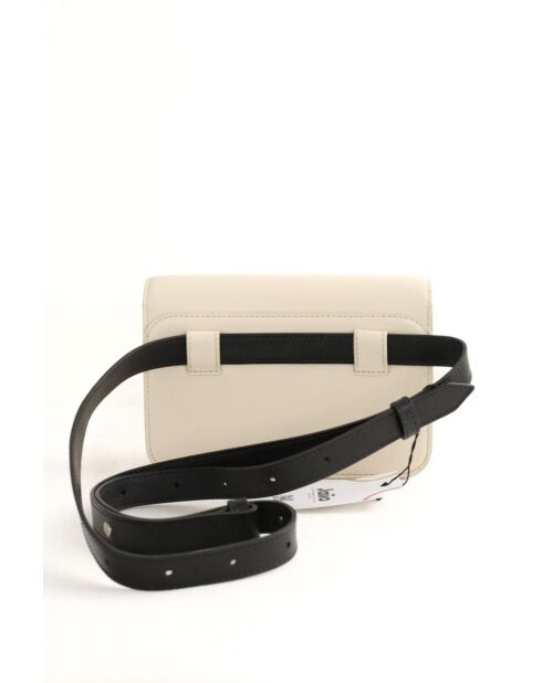 Marsupi in pelle ecru - 18x3x13 cm - Ottime condizioni