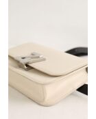 Marsupi in pelle ecru - 18x3x13 cm - Ottime condizioni