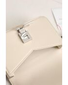 Marsupi in pelle ecru - 18x3x13 cm - Ottime condizioni