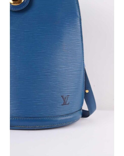 Sacs à main en cuir bleu - 28x15x28 - Bon état