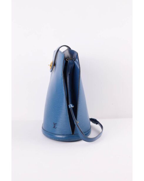 Sacs à main en cuir bleu - 28x15x28 - Bon état