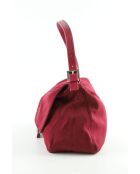 Sacs à main en tissu bordeaux - 28x12x22 cm - Bon état