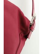 Sacs à main en tissu bordeaux - 28x12x22 cm - Bon état