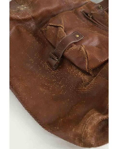 Borse in pelle marrone - 51x21x39 cm - Buone condizioni