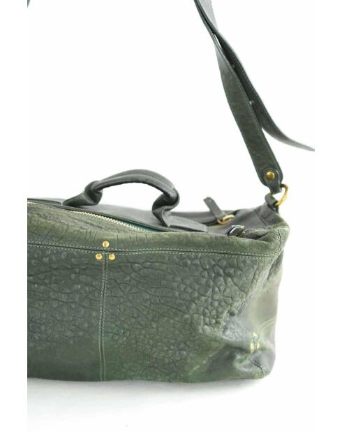 Bolsos de piel caqui - 34x20x8 cm - Buen estado