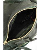 Bolsos de piel caqui - 34x20x8 cm - Buen estado