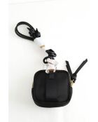 Bolsos de tela negra - 10x10 cm - Nunca usados