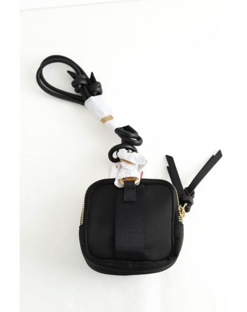 Bolsos de tela negra - 10x10 cm - Nunca usados