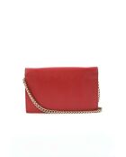 Bolsos de piel roja - 20x5x14 cm - En buen estado