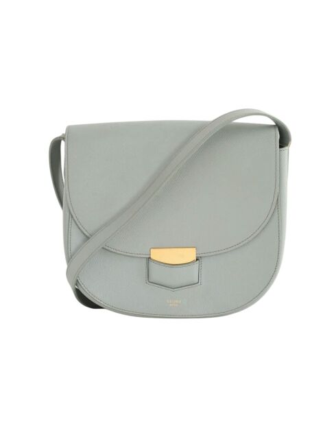 Bolsos de piel azul - En muy buen estado