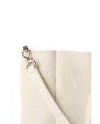 Bolsos de piel blanca - 35x14x29 cm - En buen estado