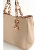 Borse in pelle beige - 32x13x24 cm - Buone condizioni