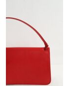 Bolsos de piel roja - 24x5x18 cm - En muy buen estado