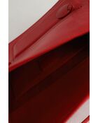 Bolsos de piel roja - 24x5x18 cm - En muy buen estado