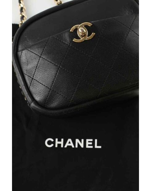 Borse in pelle nera - 18x6x13 cm - Ottime condizioni