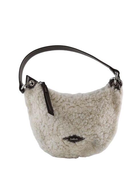 Bolsos de piel blanca - 23x14 cm - En buen estado