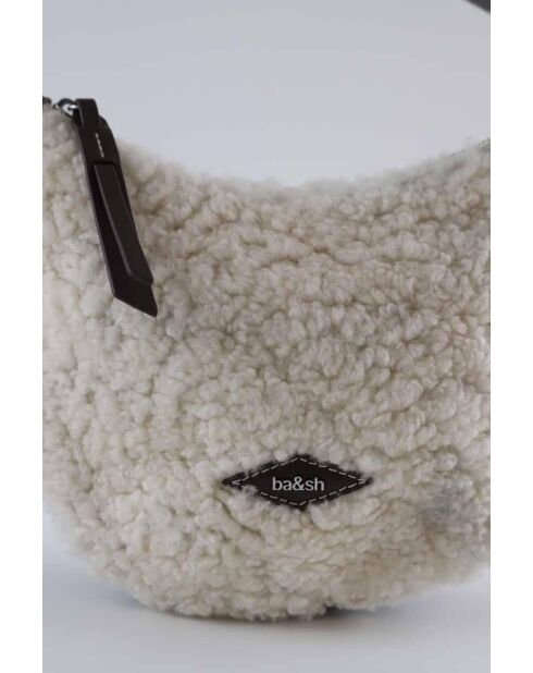 Bolsos de piel blanca - 23x14 cm - En buen estado