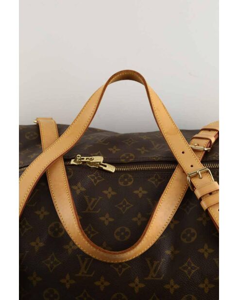 Sacs deVoyage en cuir marron - 65x30x28 cm - Très bon état