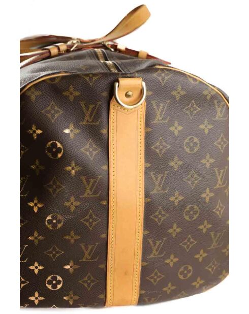 Sacs deVoyage en cuir marron - 65x30x28 cm - Très bon état