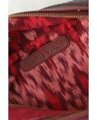 Sacs banane en cuir bordeaux - 28x5x14 cm - Très bon état