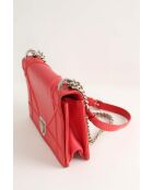 Bolsos de cuero rojo - 24,5x9,5x17 cm - En buen estado