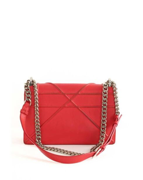 Sacs à main en cuir rouge - 24.5x9.5x17 cm - Bon état