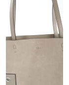 Beigefarbene Wildlederhandtaschen - 45x16x30 cm - Sehr guter Zustand