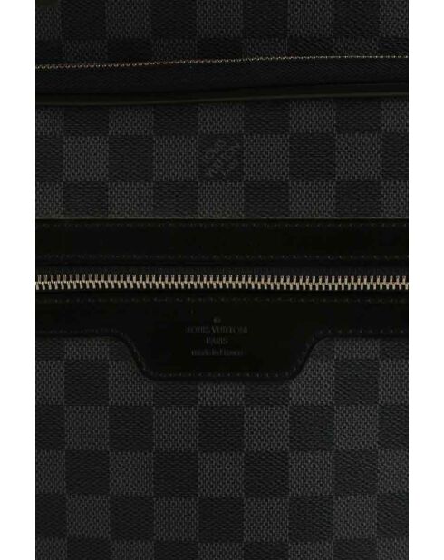 Sacs deVoyage en cuir noir - 43x18x42 cm - Bon état