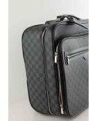 Sacs deVoyage en cuir noir - 43x18x42 cm - Bon état