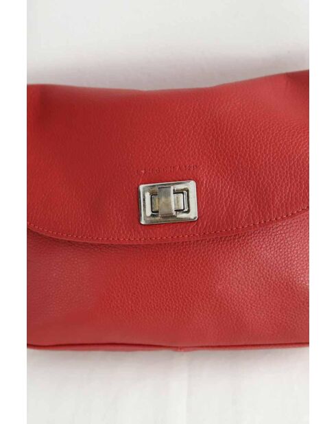 Rode leren handtassen - 28x5x20 cm - Zeer goede conditie