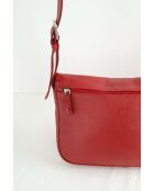 Rode leren handtassen - 28x5x20 cm - Zeer goede conditie