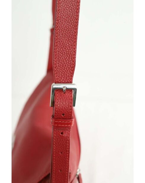 Rode leren handtassen - 28x5x20 cm - Zeer goede conditie