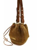 Borse in camoscio color cammello - 17x9x13 cm - Buone condizioni