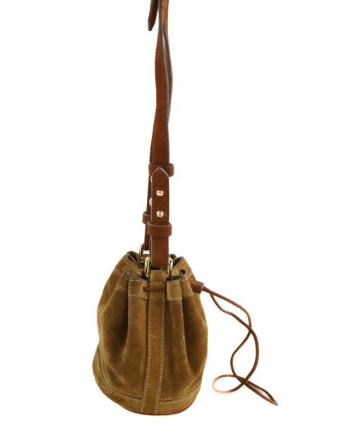 Bolsos de gamuza camel - 17x9x13 cm - Buen estado