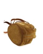 Borse in camoscio color cammello - 17x9x13 cm - Buone condizioni