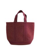 Sacs à main en synthétique bordeaux - 43x16.5x28.5 cm - Très bon état