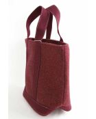 Sacs à main en synthétique bordeaux - 43x16.5x28.5 cm - Très bon état