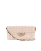 Handtaschen aus goldfarbenem Stoff - 27x4x13 cm - Guter Zustand