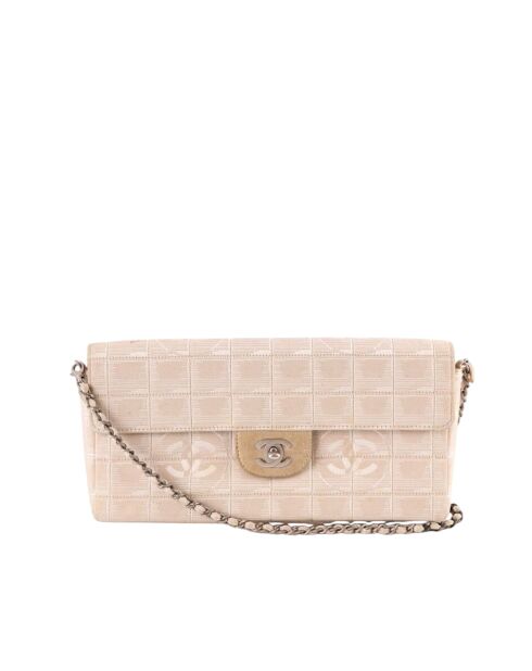 Handtaschen aus goldfarbenem Stoff - 27x4x13 cm - Guter Zustand