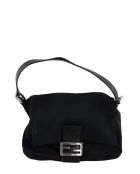 Bolsos de tela negra - 29x12x20 cm - Muy buen estado