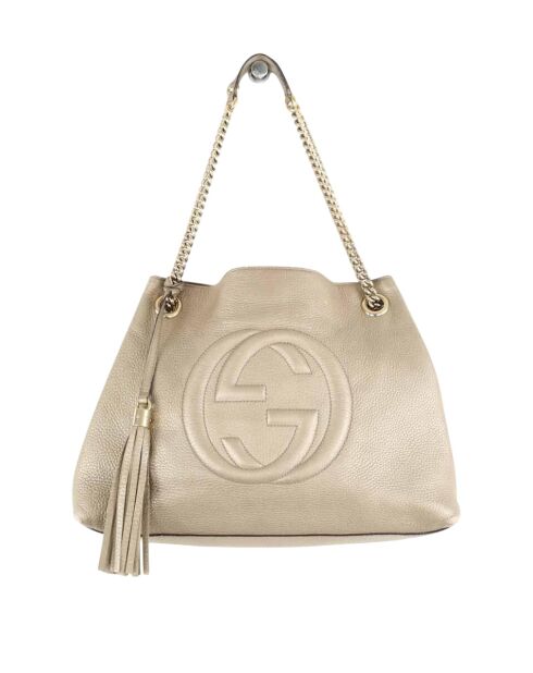 Borse in pelle beige - 37x14x27 cm - Buone condizioni