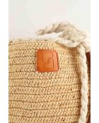 Borse in vimini beige - 36x37 cm - Ottime condizioni