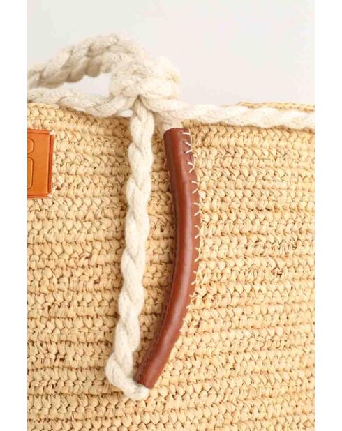 Borse in vimini beige - 36x37 cm - Ottime condizioni