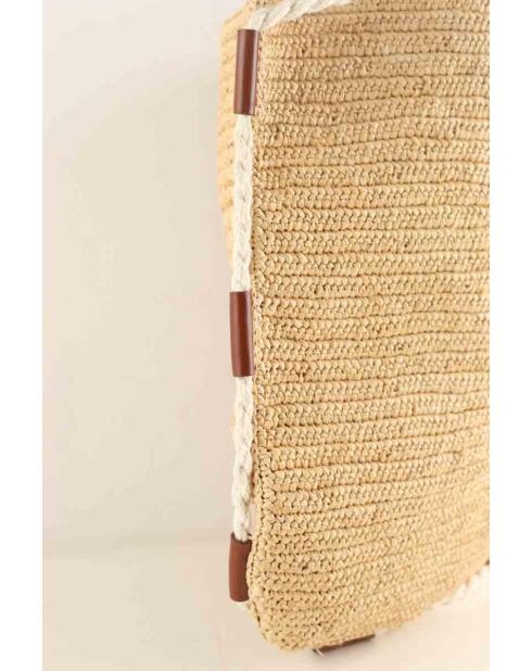 Borse in vimini beige - 36x37 cm - Ottime condizioni