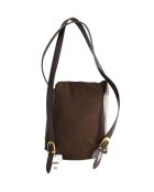 Zaini in tessuto marrone - 32x23x4 cm - Ottime condizioni