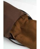 Zaini in tessuto marrone - 32x23x4 cm - Ottime condizioni