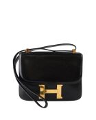 Borse in pelle nera - 23x6x18 cm - Buone condizioni