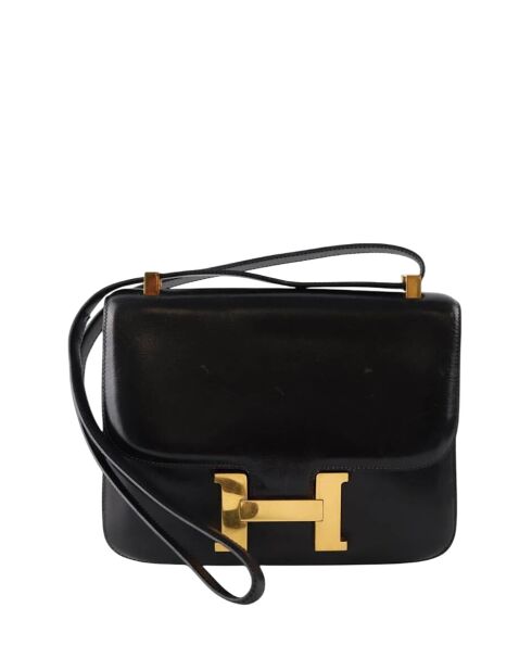 Borse in pelle nera - 23x6x18 cm - Buone condizioni