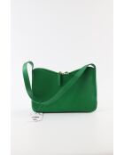 Bolsos de piel verde - 24x14x6 cm - En muy buen estado