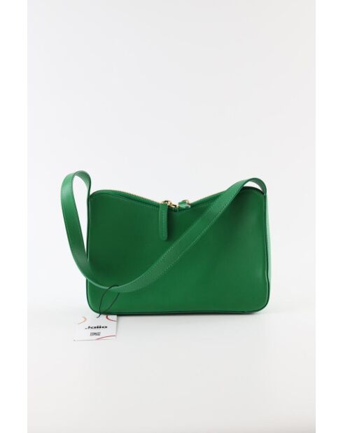 Bolsos de piel verde - 24x14x6 cm - En muy buen estado